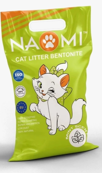 Naomi - Cat Litter - Mint - 20 L