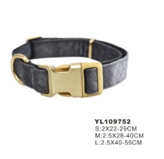 Naomi - Dog Collar - Gray - S