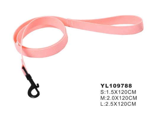 Naomi - Dog Leash - Light Pink - S