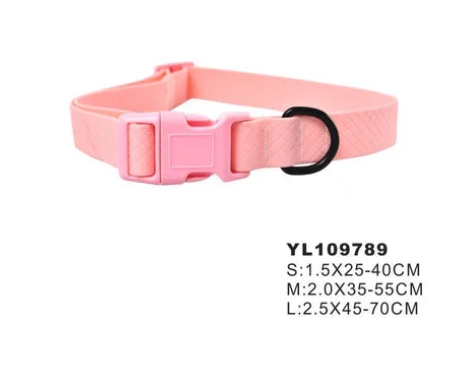 Naomi - Dog Collar - Light Pink