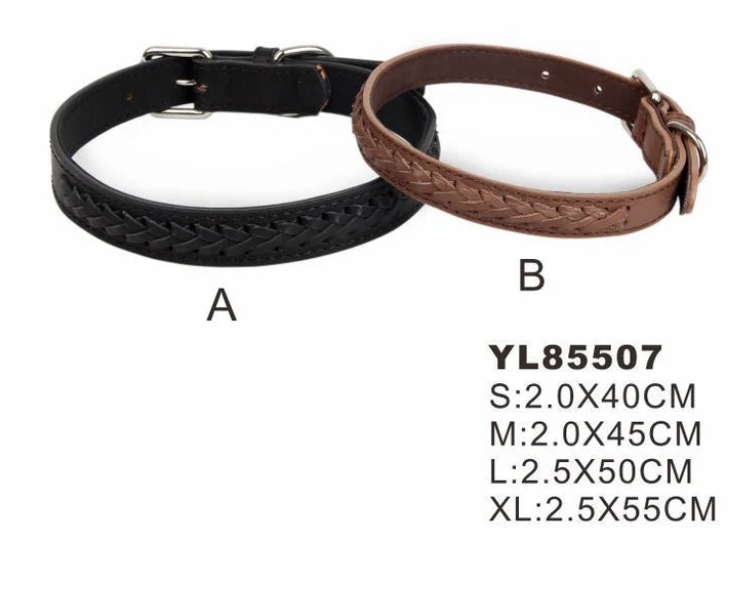 Naomi - Dog Collar - Black - L