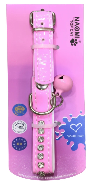 Naomi - Cat Collar - Pink