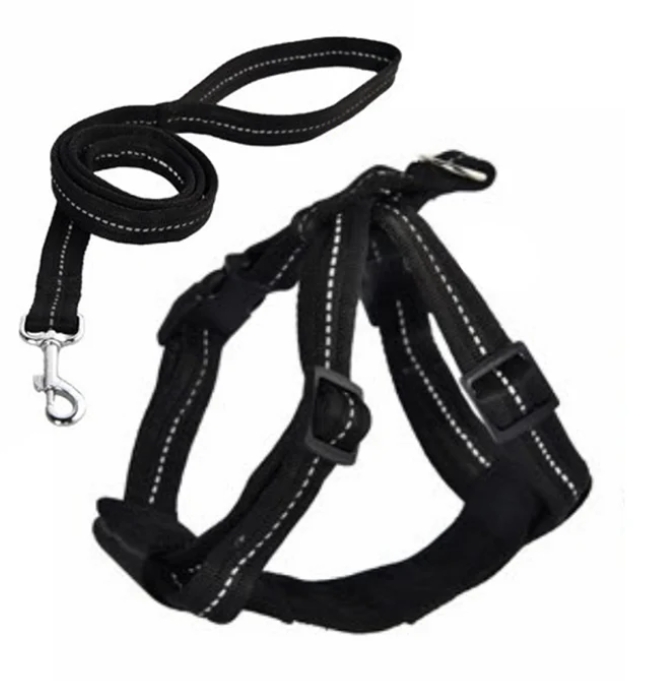 Naomi - Dog Harnees - Black - M