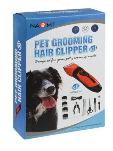 Naomi - Pet Grooming Hair Clipper Kit