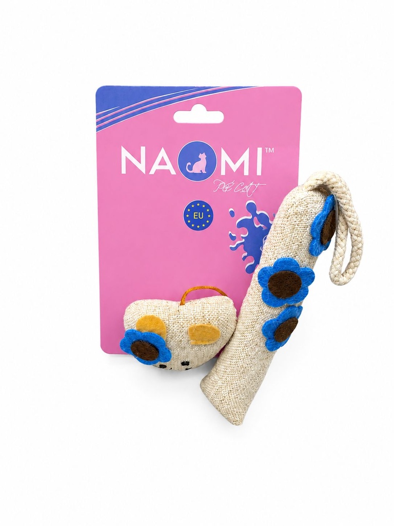 [8000535] Naomi - Cat Toys - 2 Pcs