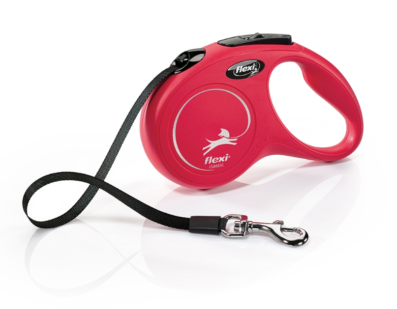 Flexi - New Classic - S - 5M Tape 15 Kg - Red
