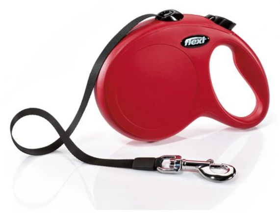 Flexi - New Classic - L - 5M Tape 50 Kg - Red