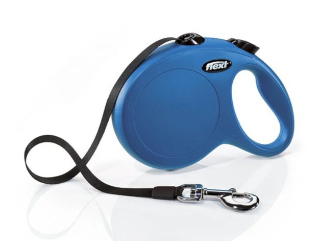 Flexi - New Classic - L - 5M Tape 50 Kg - Blue