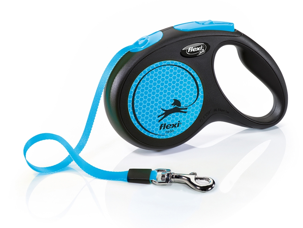 Flexi - New Neon - M - 5M Tape 25 Kg - Blue