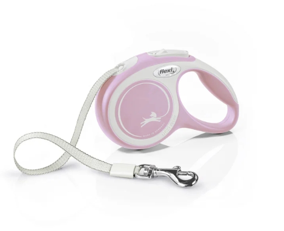 Flexi - New Comfort - S - 5M Tape 15 Kg - Rose