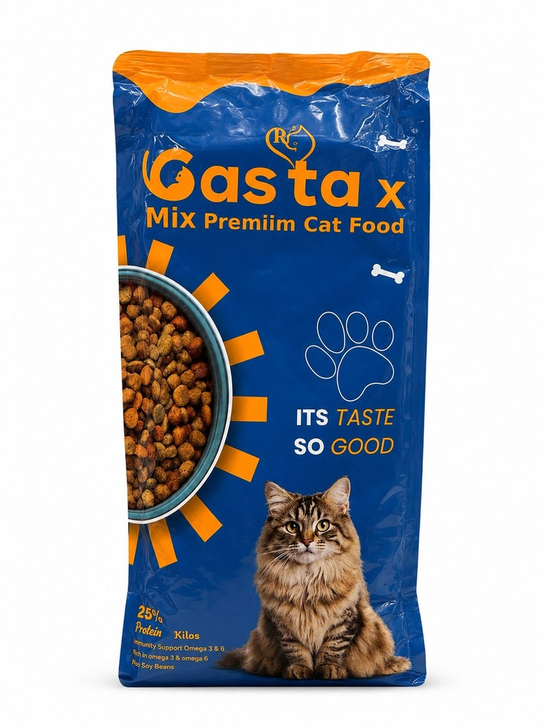 Castax - Dry Food - For Adult Cats - 1 kg - Protein 38%