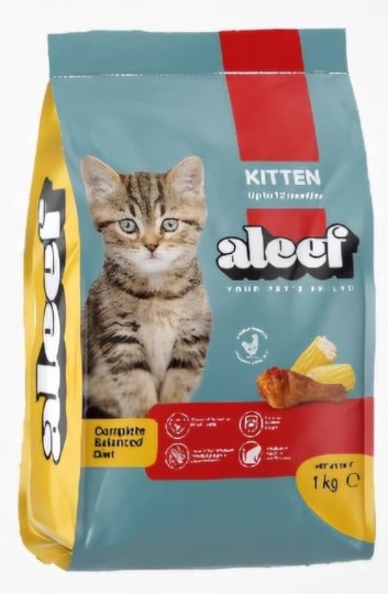 Aleef - Dry Food - For Kitten Cats - 1 kg - Chicken