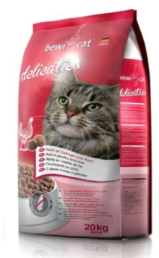 Bewi Cat - Dry Food - 20 kg - Delicaties - Chicken