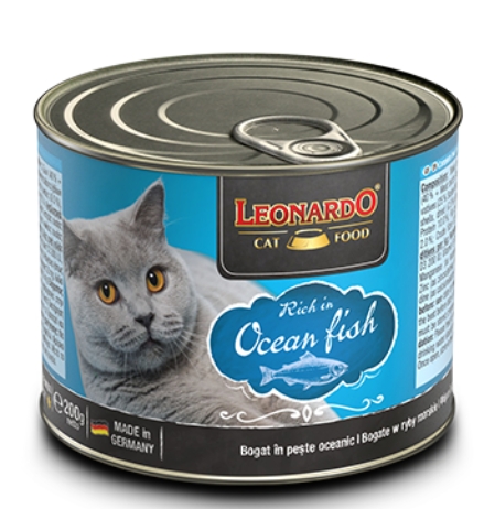 Leonardo - Can 200 gm - Adult Cats - Ocean Fish