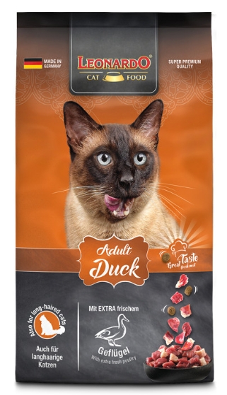 Leonardo - Dry Food - Adult Cats - 1.8 Kg - Duck