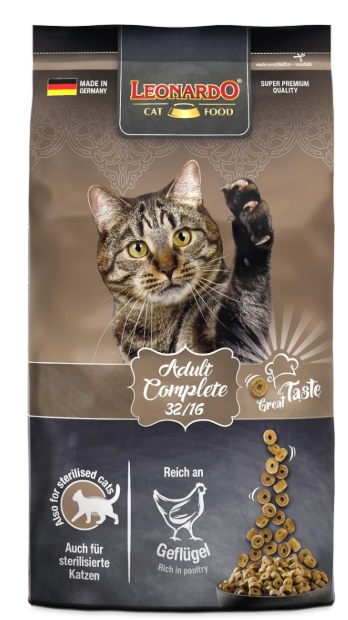 Leonardo - Dry Food - Adult Cats -  1.8 Kg - Complete 32/16 - Sterilised Cats