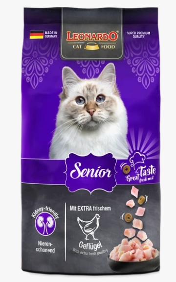 [8000686] Leonardo - Dry Food - Senior Cats - 1.8 Kg