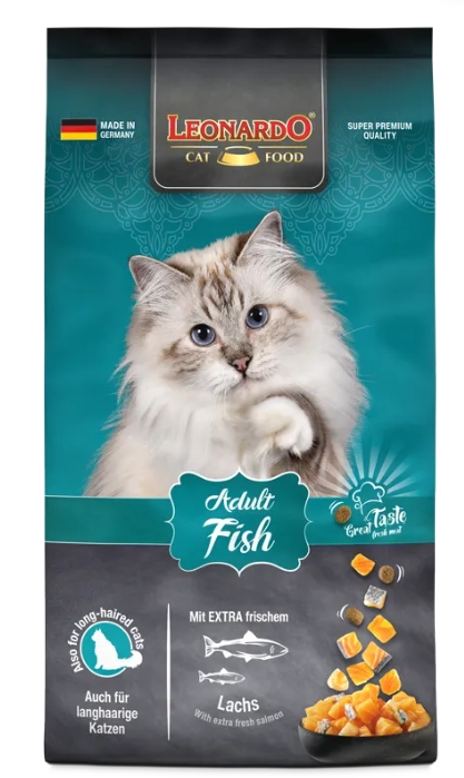 [8000690] Leonardo - Dry Food - Adult Cats - 300 gm - Fish