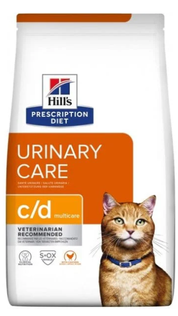 Hill's - Dry Food - For Adult Cats - 1.5 kg - C/D - Urinary Care - Chicken