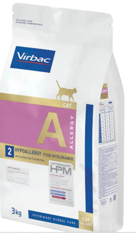 Virbac - Dry Food - For Cats - 3 kg - Hypollergy