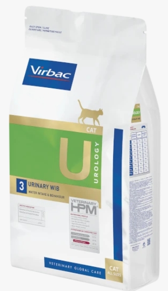 Virbac - Dry Food - For Cats - 1.5 kg - Urinary W/B