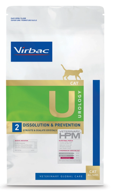 Virbac - Dry Food - For Cats - 1.5 kg - Dissolution & Prevention