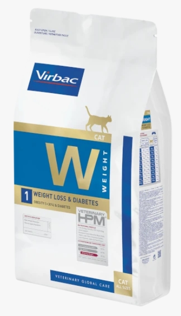 Virbac - Dry Food - For Cats - 1.5 kg - Weight Loss & Diabetes