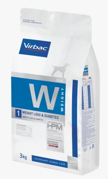 Virbac - Dry Food - For Dogs - 3 kg - Weight Loss & Diabetes
