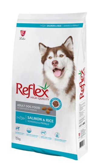 Reflex - Dry Food - For Adult Dogs  - 15 kg - Salmon