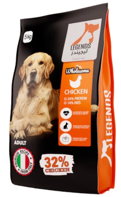 Legends - Dry Food - For Adult Dogs - 5 kg - Chicken