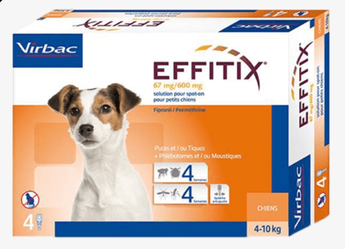 Virbac - Spot On - Effitix PN X4 (4-10 )