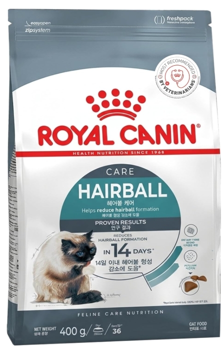 Royal Canin - Dry Food - Adult Cats - 400 gm - Hairball
