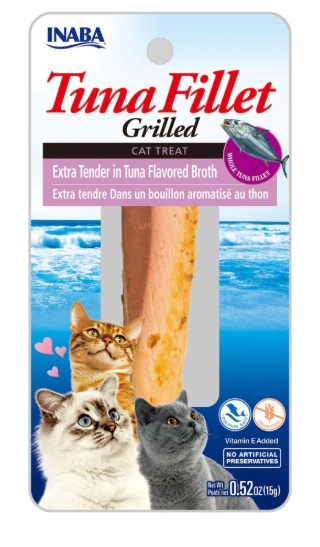 Inaba - Cat Treats - Tuna Fillet - 15 gm - Extra Tender