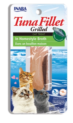 Inaba - Cat Treats - Tuna Fillet - 15 gm - Homestyle