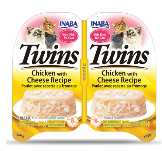 Inaba - Twins - 35 gm - Chicken With Cheese