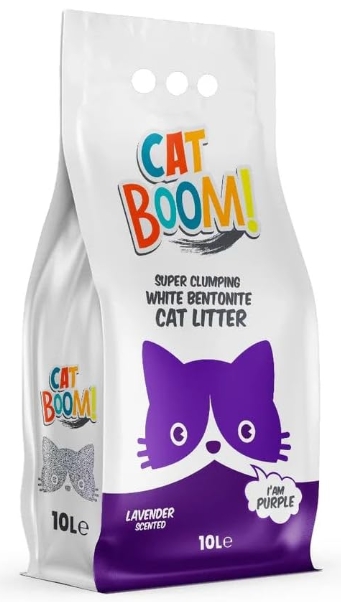 Cat Boom - Cat Litter - 20 L - Lavender