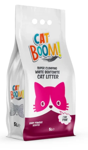 Cat Boom - Cat Litter - 5 L - Baby Powder