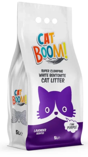 Cat Boom - Cat Litter - 5 L - Lavender