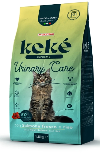 KeKe - Dry Food - For Adult Cats - 1.5 kg - Supreme - Urinary Care