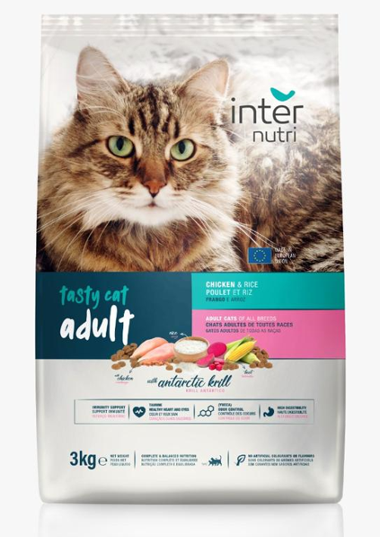 Internutri - Dry Food - For Adult Cats - 3 kg - Chicken