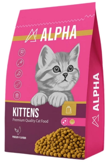 Alpha - Dry Food - For Kitten Cats - 20 kg - Poultry