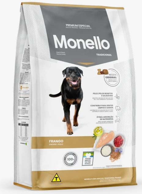 [8000886] Monello - Dry Food - For Adult Dogs - 1 kg - Chicken