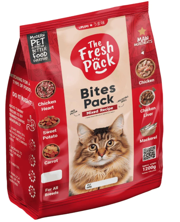 [CB0001] The fresh pack Cats - Bites
