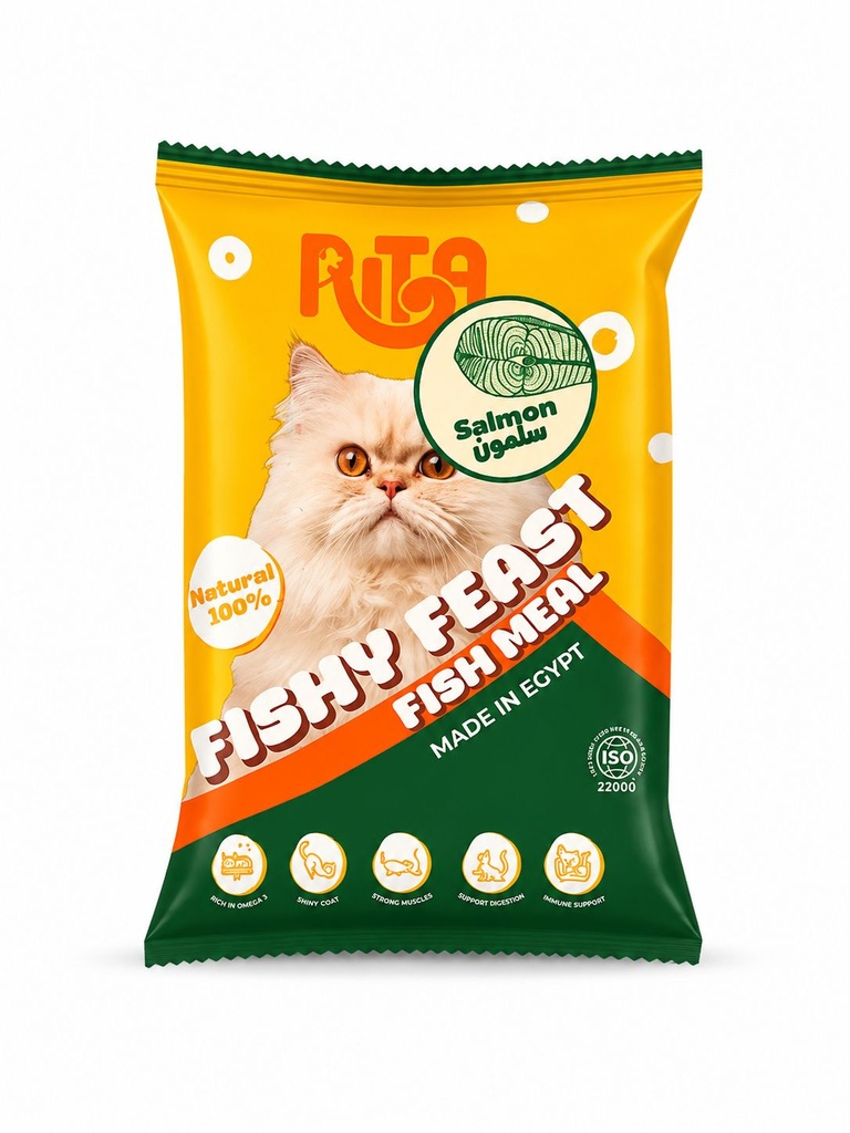 [RM0001] rita Cats 125gm  (shrimp-salmon-filet-tuna) 