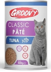 Groovy - Can 400 gm - Adult Cats - Tuna