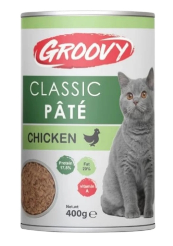 Groovy - Can 400 gm - Adult Cats - Chicken