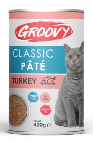 Groovy - Can 400 gm - Adult Cats - Turkey