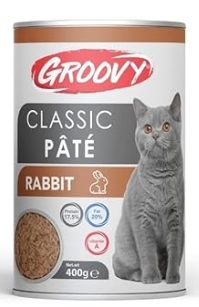 Groovy - Can 400 gm - Adult Cats - Rabit