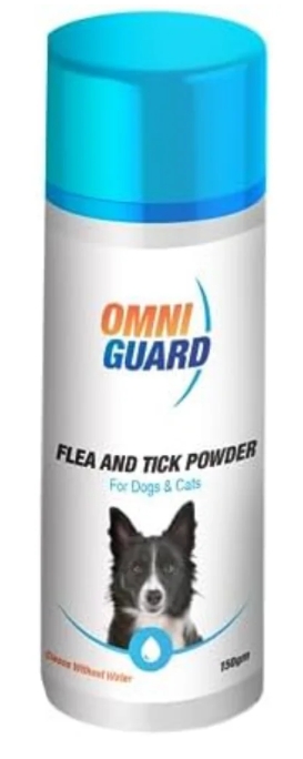 Omni Guard - Flea & Tick Powder - 150 gm