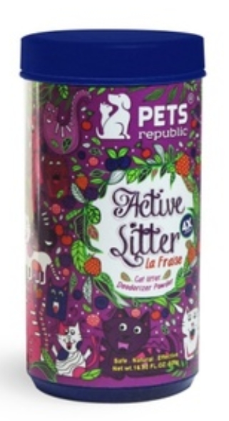 Pets Republic - Cat Litter Deodrizer Powder - 500 gm - La Fraise